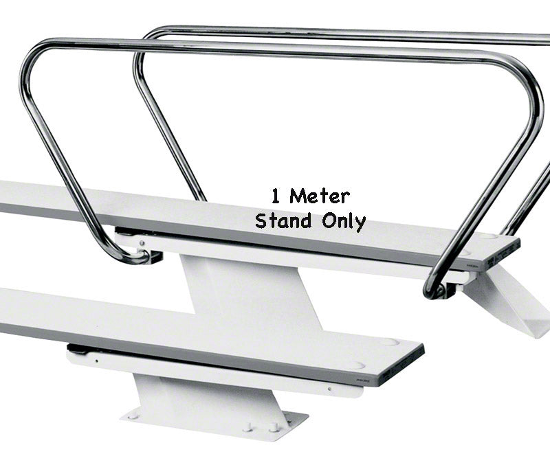 1 Meter Steel Diving Stand for 12 Foot Board - Radiant White - Includes Jig and Hardware – SR Smith