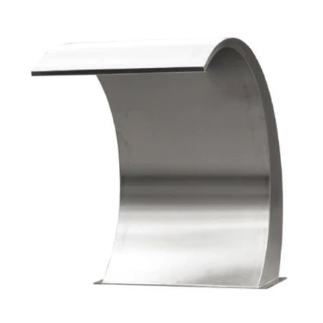 Waterfall 500 moon base rectangle - polished