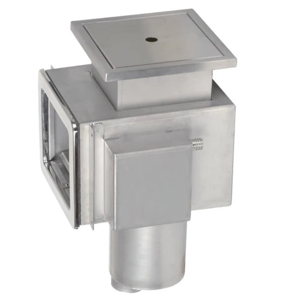 Skimmer for tiles with space for a sensor