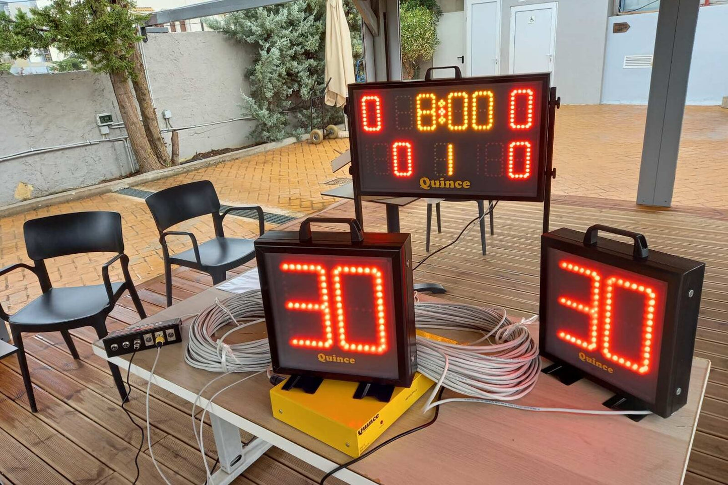 Quince Water Polo Scoreboard and Timing Systems - Quince Electronics