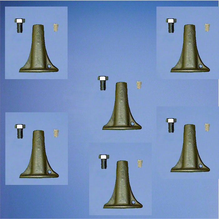 Bronze Anchor Casting - Short Diving Stand - 6 Pack – Duraflex International