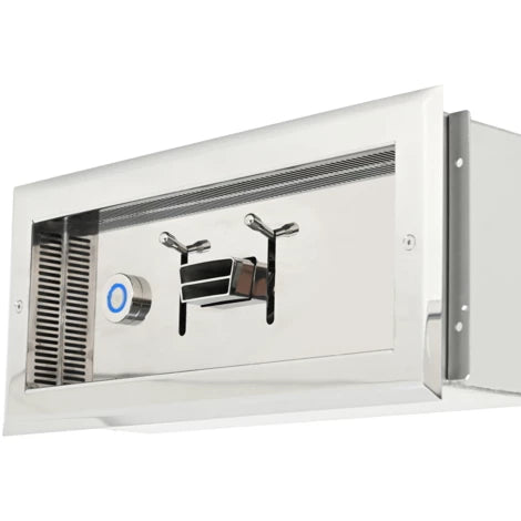 Rectangular counter-current with pneumatic button