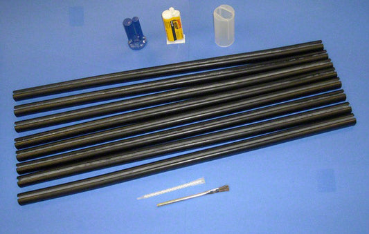 Rubber Channel Set With Glue and Adapter Kit - 30 Inches – Duraflex International