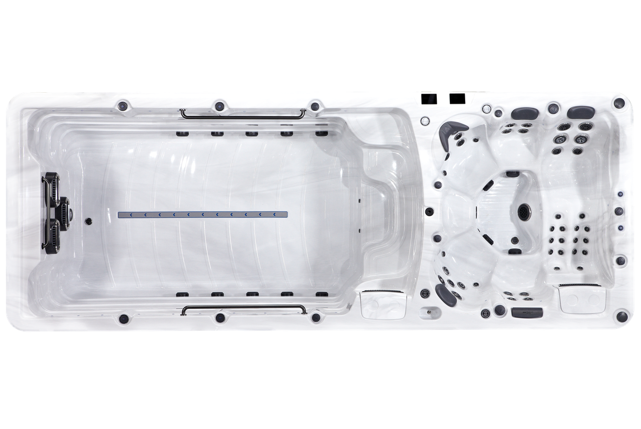 Platinum Swimspa Helios — 53 Jets, Dual-Temperatur