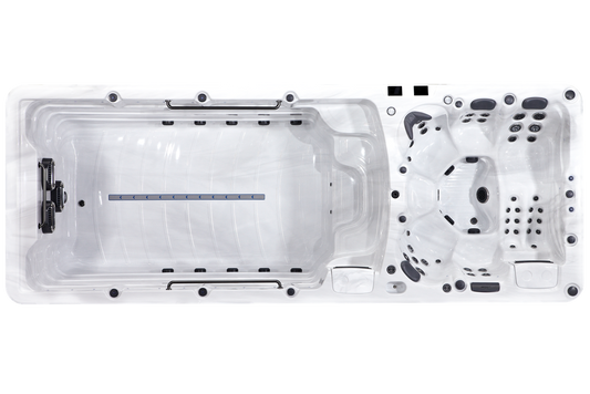 Platinum Swimspa Helios — 53 Jets, Dual-Temperatur