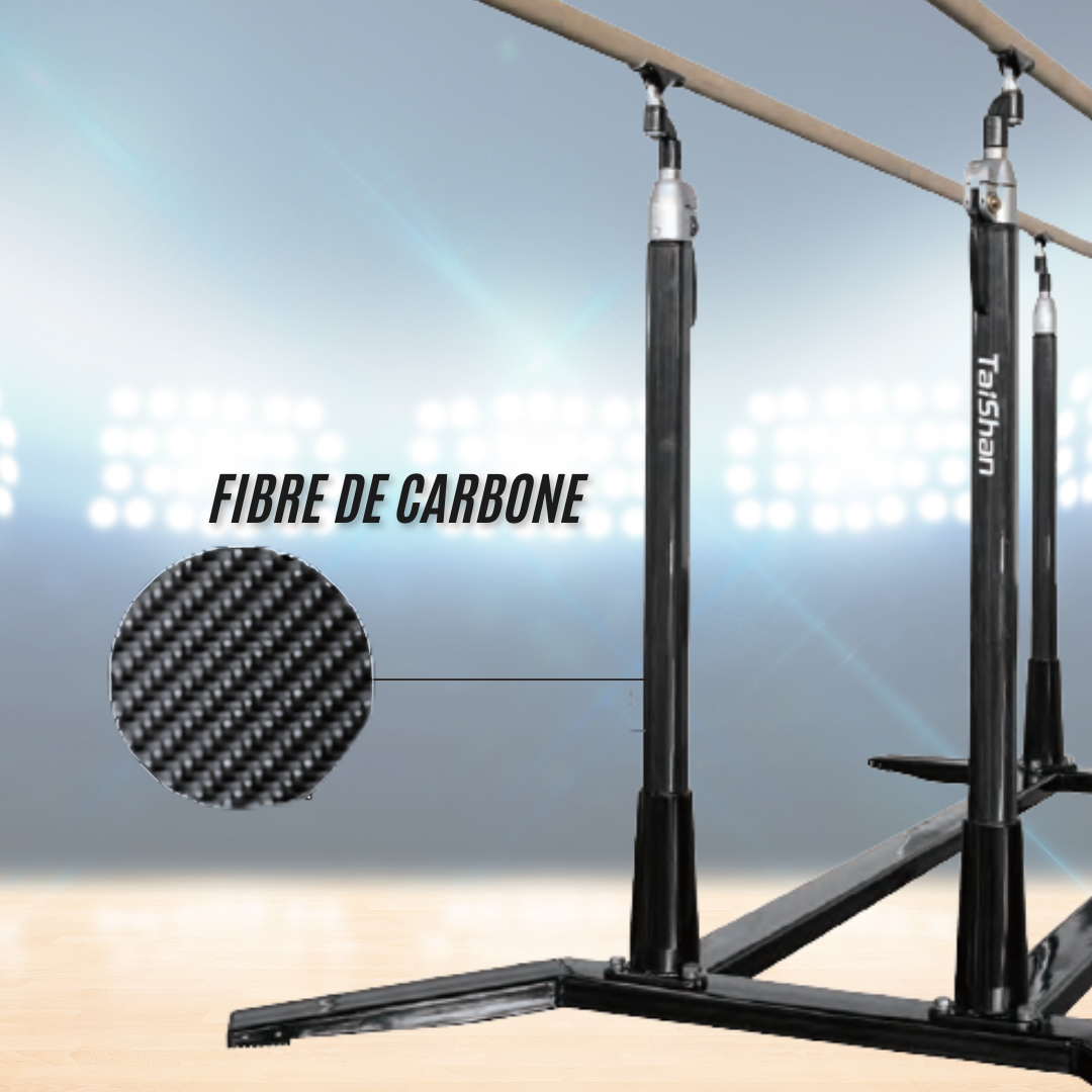 Barres parallèles en fibre de carbone – Rhine Sports