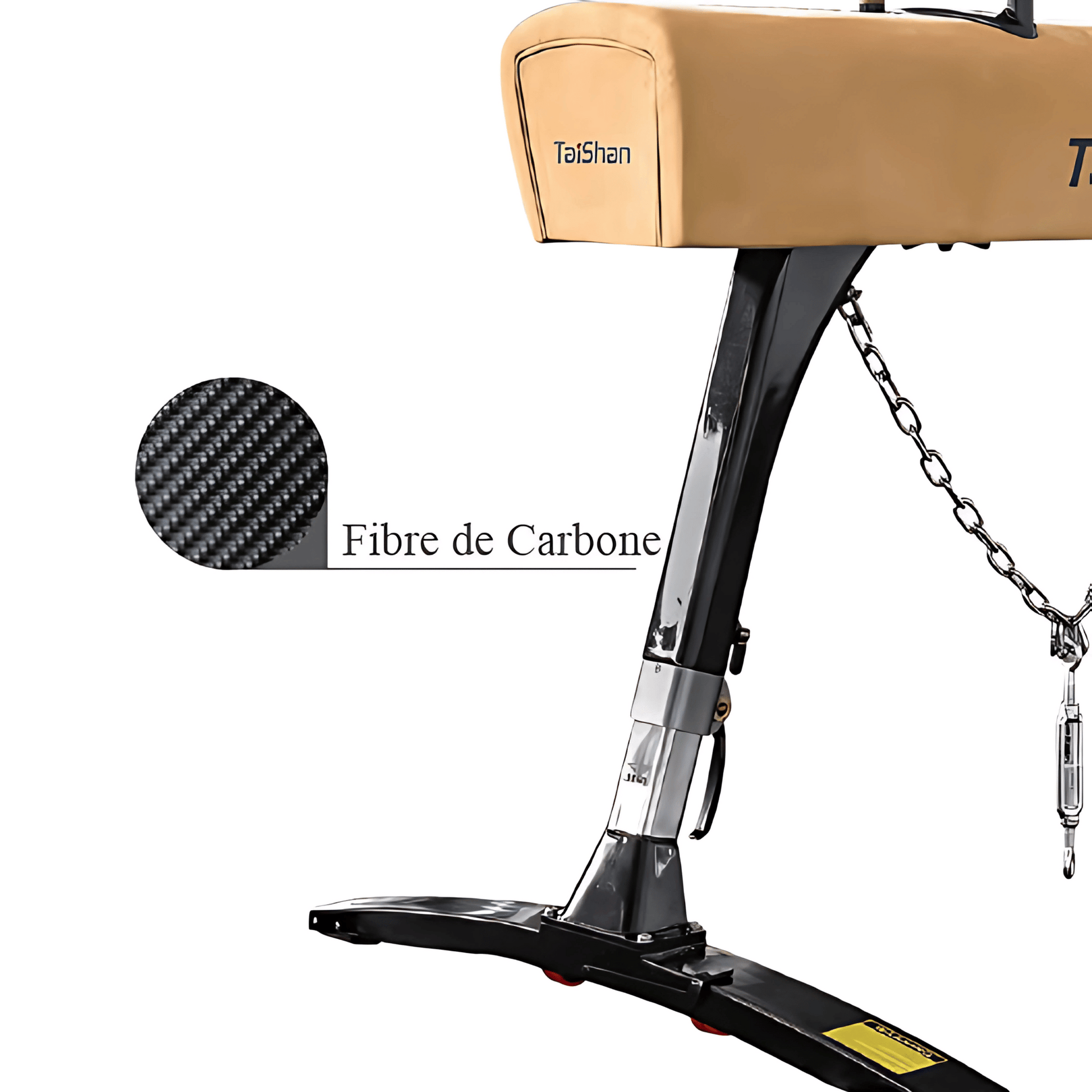 Cheval d’arçons en fibre de carbone – Rhine Sports