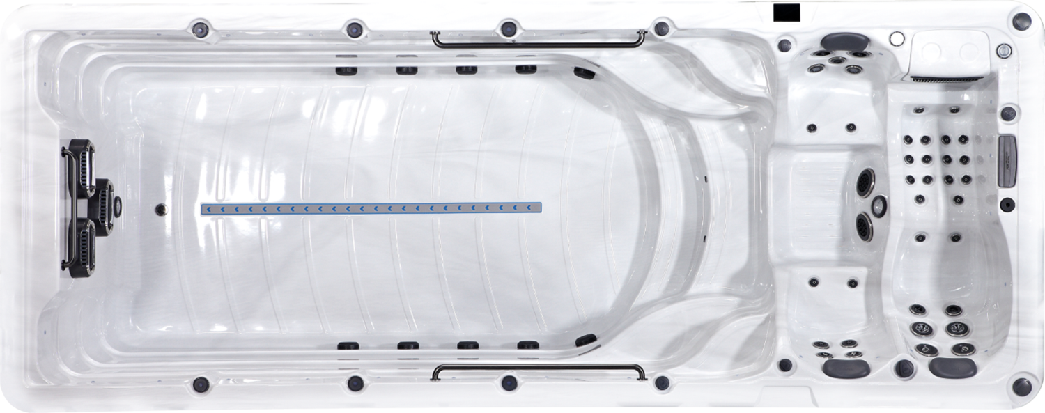 Platinum Swimspa Zelus — 42 Jets, Familie und Fitness