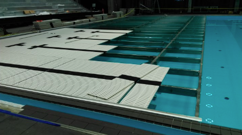 TIKTRA Movable Pool Floor — Hydraulic