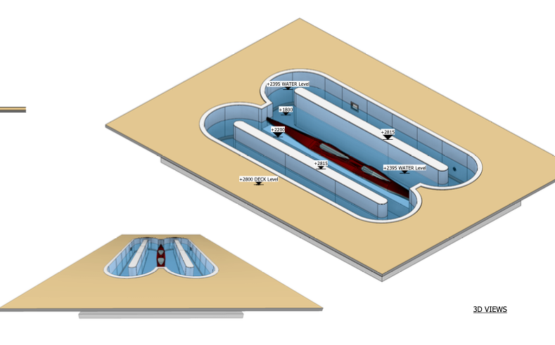 TIKTRA Indoor Kayaking Tank — 2-Seat & 4-Seat