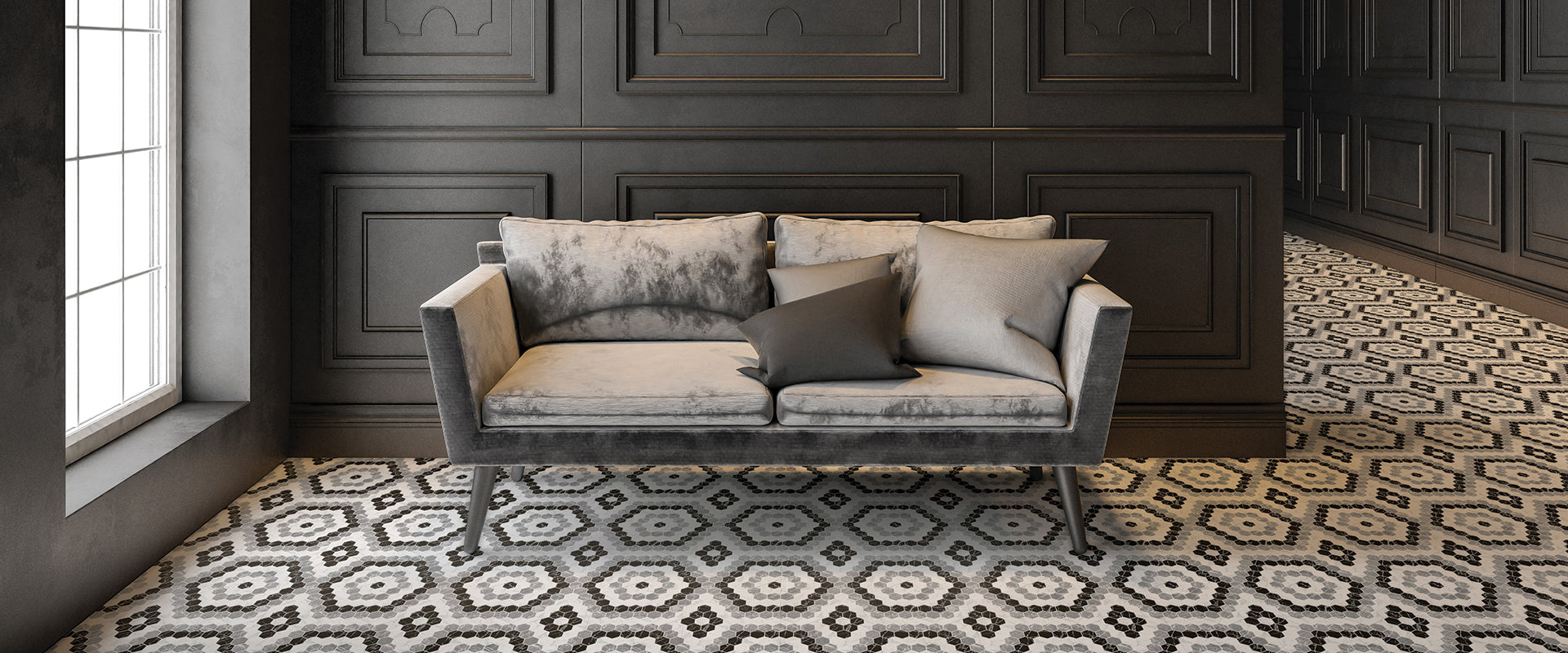 Betsan Pattern decorative mosaic