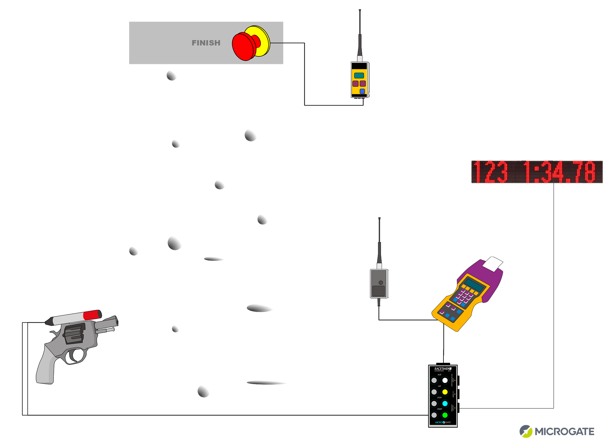 Microgate Speed Climbing timing system