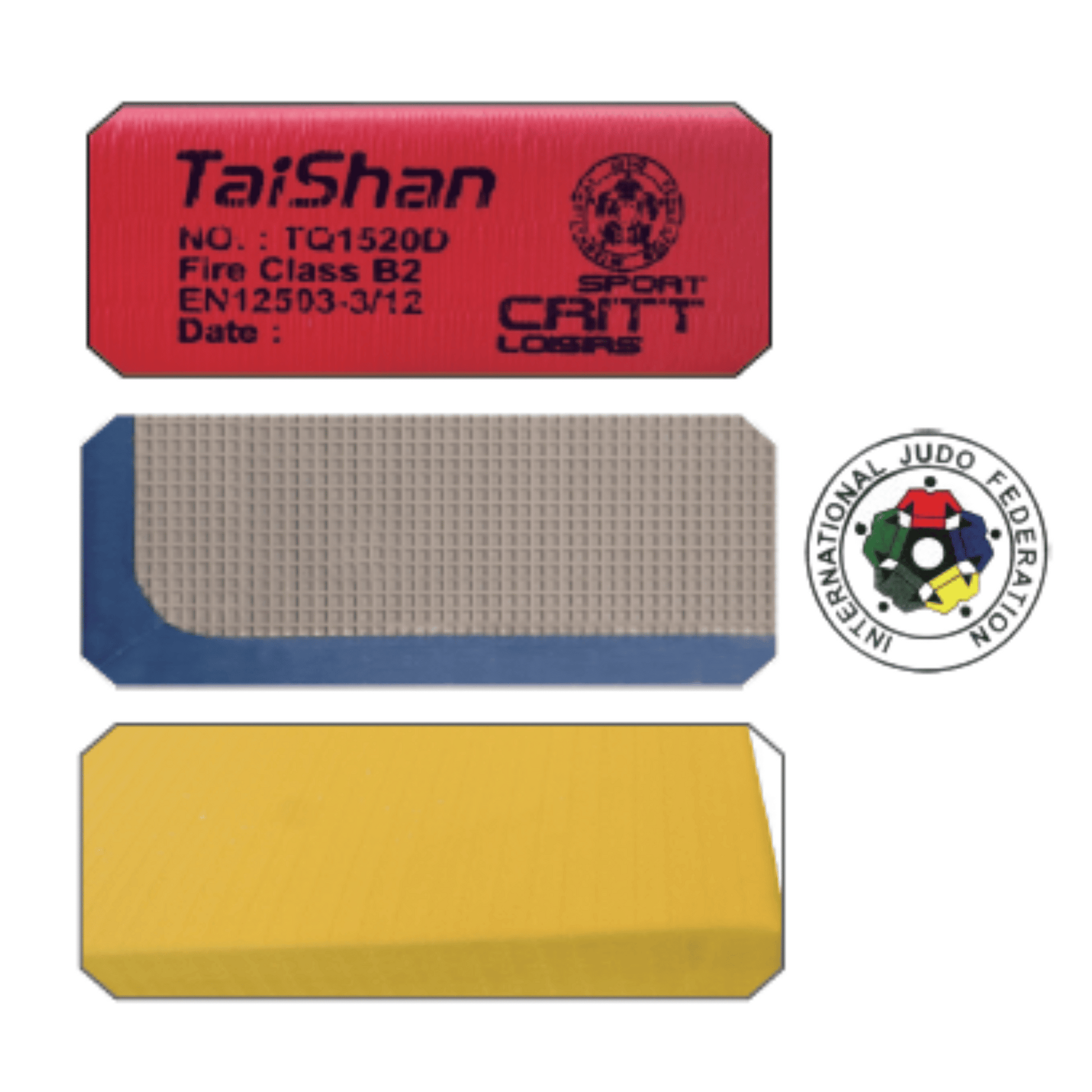Tatami Judo de compétition certifié IJF 5 cm – Rhine Sports