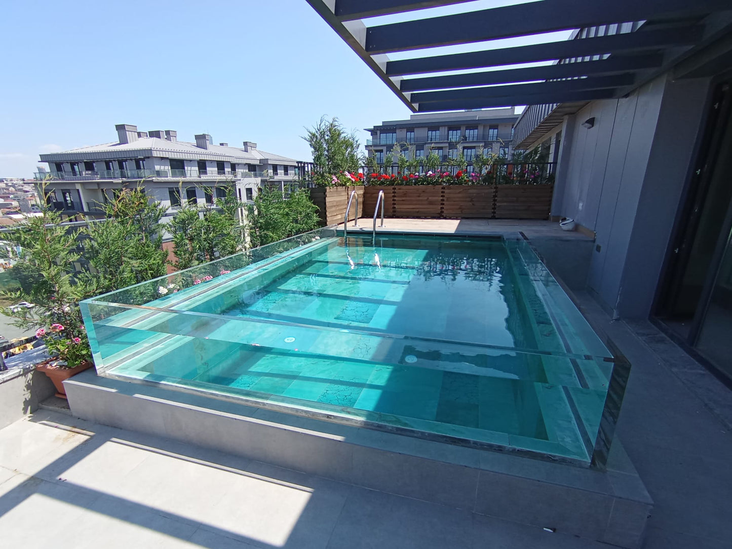 TIKTRA Acrylic Pool Underwater Windows