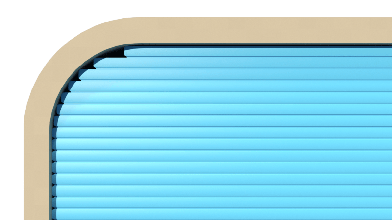 Radiusschnitt R26 - R50 cm