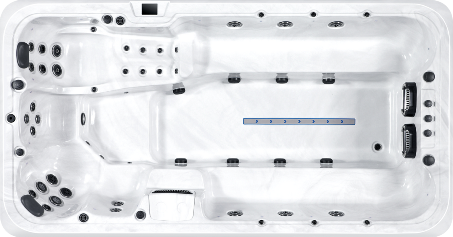 Platinum Swimspa Titan — 38 Jets, 10 Personen