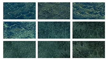 Serapool Verde Guatemala porcelain pool tile