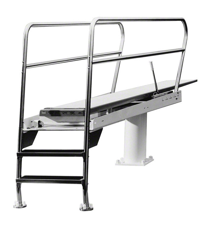 1 Meter Deluxe Commercial Pool Diving Tower With Heel Ladder – SR Smith